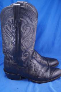 Dan Post Lizard Black 10.5 D Mens Western Boots  