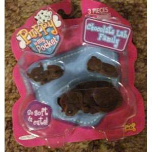  Puppy in My Pocket Chocolate Lab Family Toys & Games