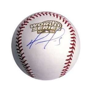  David Ortiz 2004 World Series Baseball (MLB Auth) Sports 