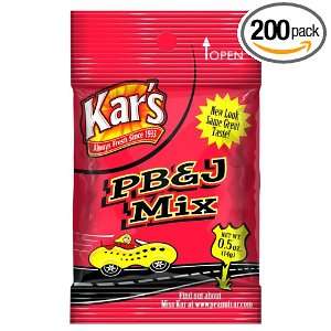 Kars Nuts Pb & J Mix, 0.5 Ounce Bags (Pack of 200)  