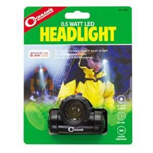 Coghlans Water Resistant 0.5 Watt Powerful LED Headlight, Adjustable 