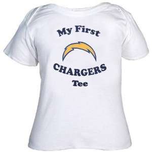  Reebok San Diego Chargers Infant White My First Chargers 