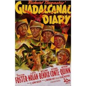  Guadalcanal Diary Movie Poster (11 x 17 Inches   28cm x 