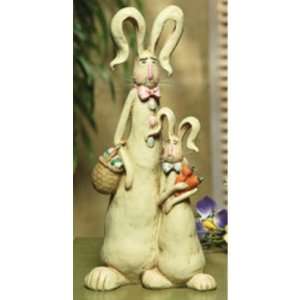    Bunny Father and Son Figurine Case Pack 6   677478