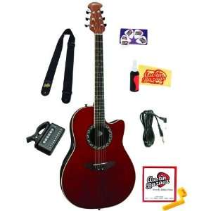  Ovation Applause Series AE128 RR Acoustic Electric Guitar 