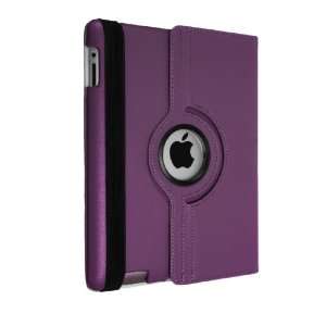  ATC New Purple 360 Degrees Rotating Leather Case Smart 