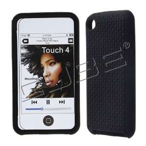  Apple iTouch 4 Strap Lines Texture Solid Black Cell 