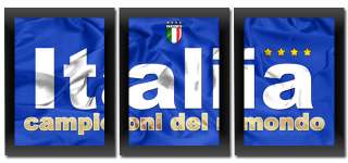 Italien WM ITALIA CAMPIONI DEL MONDO Fußball Italy Dekoration Azzuri 