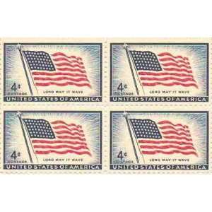 Old Glory Set of 4 x 4 Cent US Postage Stamps NEW