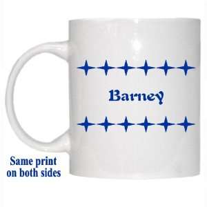  Personalized Name Gift   Barney Mug 