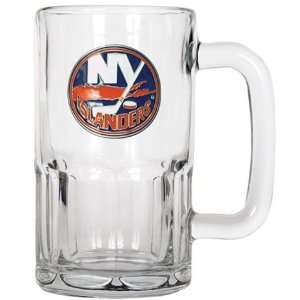 New York Islanders NY Large Glass Beer Mug  Sports 