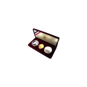   Olympic Proof Three Piece Commemorative Coin Sets: Everything Else