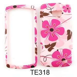  FOR LG ALLY CASE COVER SKIN PINK FLOWERS BROWN DUCKS Cell 