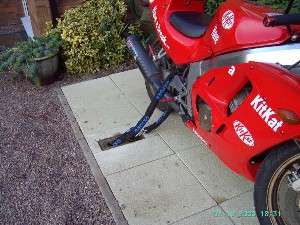 Nikki / Somerset   Installed ground anchor   Motorcycle Security