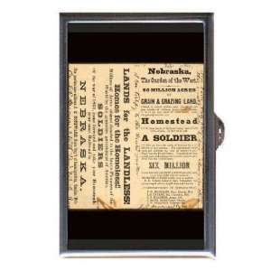  1869 Nebraska Homestead Coin, Mint or Pill Box Made in 