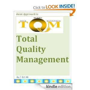 Total Quality Management; Basic approach O.F.M.  Kindle 