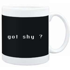  Mug Black  Got shy ?  Adjetives