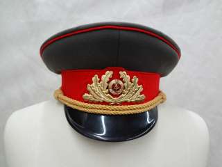 EAST GERMAN ARMY GENERAL HAT SIZE 60 MARKED G NVA  