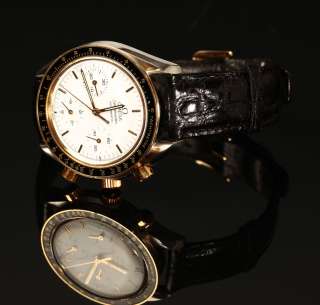  Automatic Chronograph Watch 3710.20 White Face Cal 1140 SS/18k  
