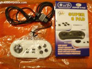 NES Nintendo game Controller (YABO SUPER 8 Pad) WHITE  