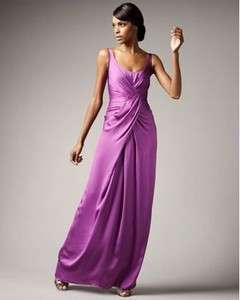 STELLA MCCARTNEY Violet Guillio Twist Gown Dress 40 NWT  
