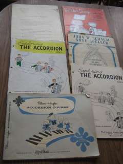 Accordion Piano Sheet Music Lot Exploring Learn To Play  