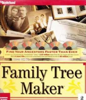 Family Tree Maker III 3 Deluxe w/ Manual MAC CD genealogy research 
