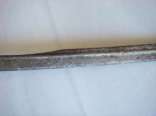 Antique Officers Quill Point Blade 1822 1827 & Hilt Cup  