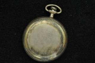 VINTAGE 16S ELGIN OPEN FACE POCKETWATCH KEEPING TIME!!!  