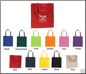 100 Value TOTE BAGS Shopping Grocery Store Book BULK  
