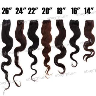 14~26 Real Curly Human Hair Wave Bodywave Hair Weaving Weft 