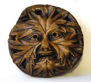 Green Man Reproduction medieval carving