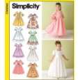 Simplicity Schnittmuster 7305 BB Kinder Kleid,Vestido Gr. 5   8 von 