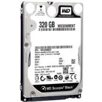 Western Digital WD3200BEKT Scorpio Black 320GB interne Festplatte (6,4 