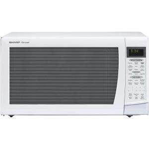 Sharp 2.0 cu. ft. 1200W Microwave Oven in White R530EWT at The Home 