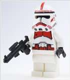 LEGO STAR WARS   Minifigur CLONE TROOPER / SHOCK TROOPER EPISODE 3 MIT 