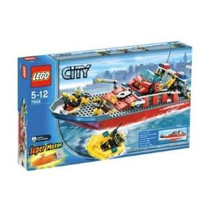 LEGO City 7906   Feuerwehrboot  Spielzeug