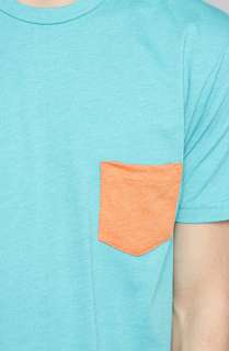Matix The Solid Pocket Tee in Heather Turquoise  Karmaloop 