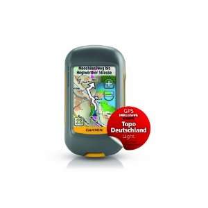 Garmin BUNDLE GPS Handgerät Dakota 10 + Topo Deutschland Light, grau 