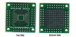 PCB Prototype Board QFP 32~64Pin 0.8mm Pitch  