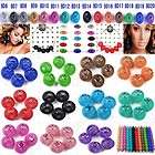 NEW 100X wholesale jewelry lots Mix basketball wives earrings mesh 