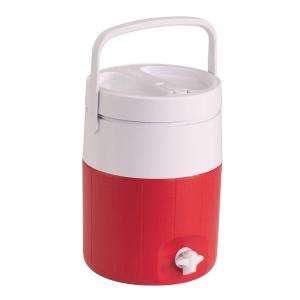 Coleman 2 Gal. Cooler With Faucet, Red 5592C703G at The Home Depot 