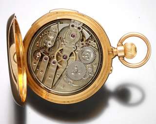   18K Gold A. Golay – Leresche 5 minute repeater Pocket Watch  
