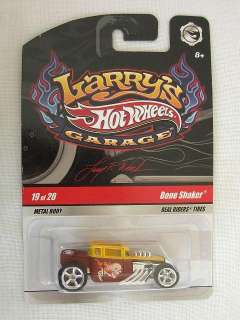 2009 Larrys Hot Wheels Garage Bone Shaker Chase 19 of 20 027084706543 