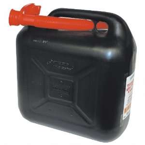 Cartrend 7740056 Reserve Kraftstoff Kanister 10 Liter, PVC schwarz, UN 