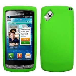 Grün Silikon Hülle Schutzhülle Tasche Case für Samsung  