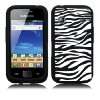 AIO Silikon Hülle Zebra Case Cover Tasche für Samsung Galaxy Gio 