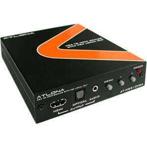 Atlona AT HD510VGA PC/Component to HDMI Scaler with local PC/Component 