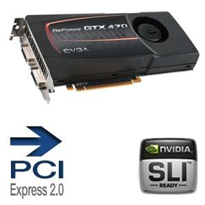 EVGA 012 P3 1475 AR GeForce GTX 470 Superclocked+ Video Card   1280MB 