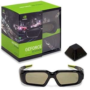 NVIDIA 942 10701 0003 004 3D Vision Stereo Glasses KIT   USB 2.0, 60 